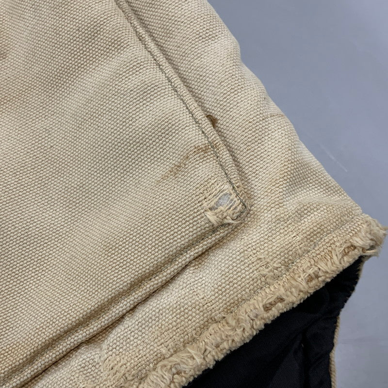 【現状渡し品】【メンズ】 QUILTING LINER DUCK VEST キルティング ライナー ダック ベスト トップス 146-260326-kh-12-izu カラー：ベージュ 万代Net店