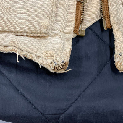 【現状渡し品】【メンズ】 QUILTING LINER DUCK VEST キルティング ライナー ダック ベスト トップス 146-260326-kh-12-izu カラー：ベージュ 万代Net店