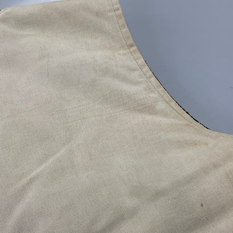 【現状渡し品】【メンズ】 QUILTING LINER DUCK VEST キルティング ライナー ダック ベスト トップス 146-260326-kh-12-izu カラー：ベージュ 万代Net店