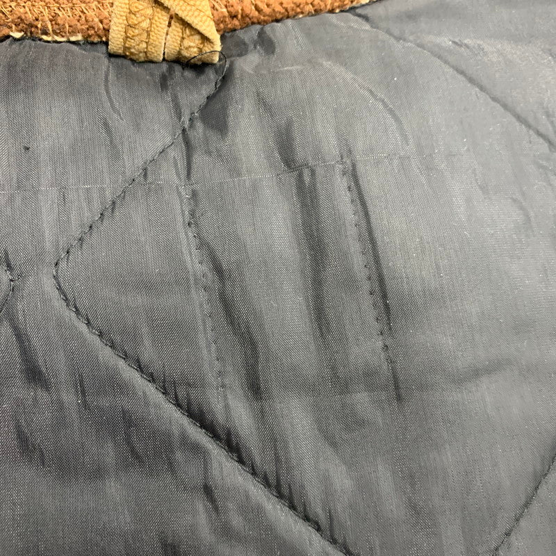 【現状渡し品】【メンズ】 QUILTING LINER DUCK VEST キルティング ライナー ダック ベスト トップス 146-260326-kh-12-izu カラー：ベージュ 万代Net店