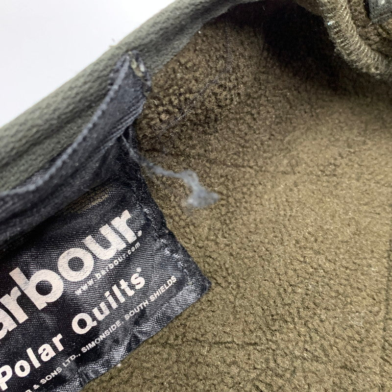 【中古品】【メンズ】 POLAR QUILTS REVERSIBLE QUILTING VEST ポーラー キルト キルティング ベスト トップス 144-260326-kh-09-izu サイズ：EX LARGE カラー：カーキ 万代Net店