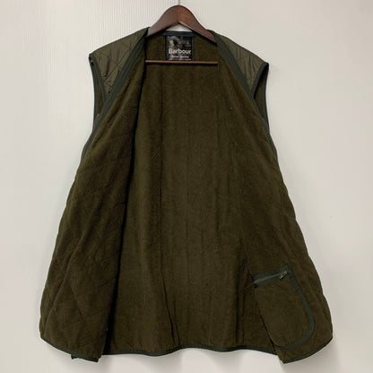 【中古品】【メンズ】 POLAR QUILTS REVERSIBLE QUILTING VEST ポーラー キルト キルティング ベスト トップス 144-260326-kh-09-izu サイズ：EX LARGE カラー：カーキ 万代Net店