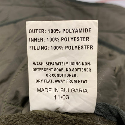 【中古品】【メンズ】 POLAR QUILTS REVERSIBLE QUILTING VEST ポーラー キルト キルティング ベスト トップス 144-260326-kh-09-izu サイズ：EX LARGE カラー：カーキ 万代Net店