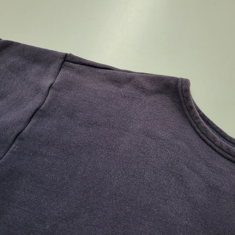 【中古品】【メンズ】 無地 SWEAT SHIRT スウェット シャツ トップス 長袖 145-260331-cs-07-izu サイズ：42 カラー：ネイビー 万代Net店