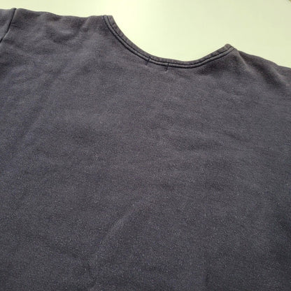 【中古品】【メンズ】 無地 SWEAT SHIRT スウェット シャツ トップス 長袖 145-260331-cs-07-izu サイズ：42 カラー：ネイビー 万代Net店
