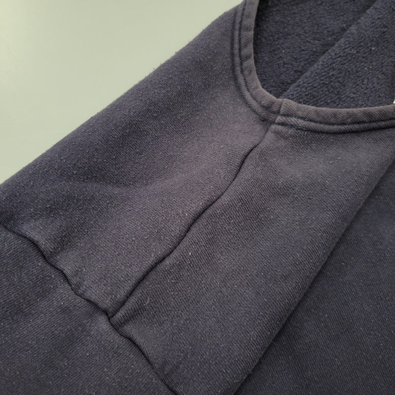 【中古品】【メンズ】 無地 SWEAT SHIRT スウェット シャツ トップス 長袖 145-260331-cs-07-izu サイズ：42 カラー：ネイビー 万代Net店