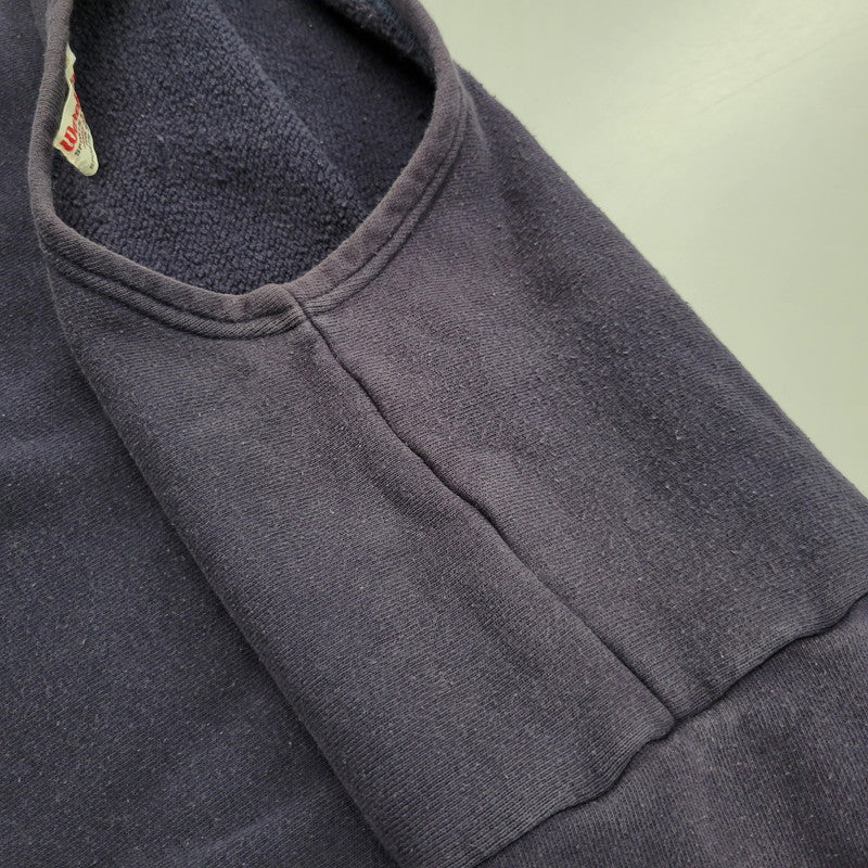 【中古品】【メンズ】 無地 SWEAT SHIRT スウェット シャツ トップス 長袖 145-260331-cs-07-izu サイズ：42 カラー：ネイビー 万代Net店