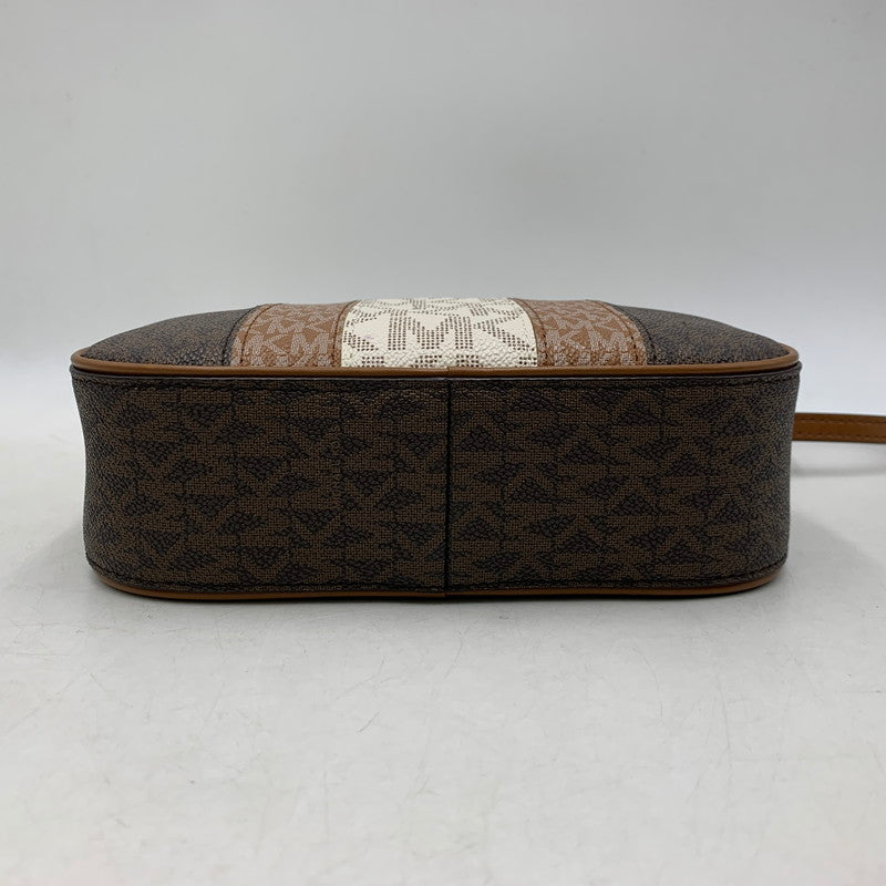 【中古品】【レディース】 JET SET SMALL COLOR-BLOCK LOGO CAMERA BAG 32T1GT9C0O ロゴ カメラバッグ ショルダーバッグ カバン 鞄 188-260331-as-05-izu カラー：ブラウン系 万代Net店