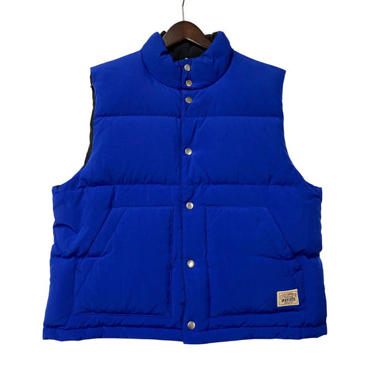 【中古品】【メンズ】 115676 REVERSIBLE DOWN WORKGEAR リバーシブル ダウン ワークギア 142-260325-cs-10-izu サイズ：S カラー：ブルー/ブラック 万代Net店