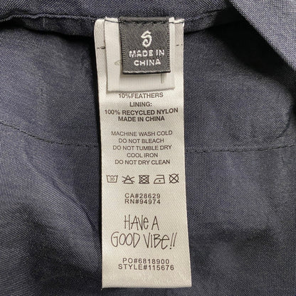 【中古品】【メンズ】 115676 REVERSIBLE DOWN WORKGEAR リバーシブル ダウン ワークギア 142-260325-cs-10-izu サイズ：S カラー：ブルー/ブラック 万代Net店