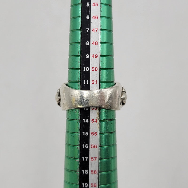 【中古品】【メンズ/レディース】 UNKNOWN アンノウン 925 CROWN CROSS STONE RING クラウン クロス ストーン リング アクセサリー 192-260602-ya-01-izu カラー：シルバー×ブラック 万代Net店