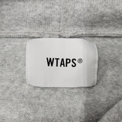 【中古品】【メンズ】 WTAPS ダブルタップス HOODIE / SWEATER / NYCO 252FZDT-KNM02 フーディー セーター パーカー 142-260405-as-11-izu サイズ：03 カラー：グレー 万代Net店
