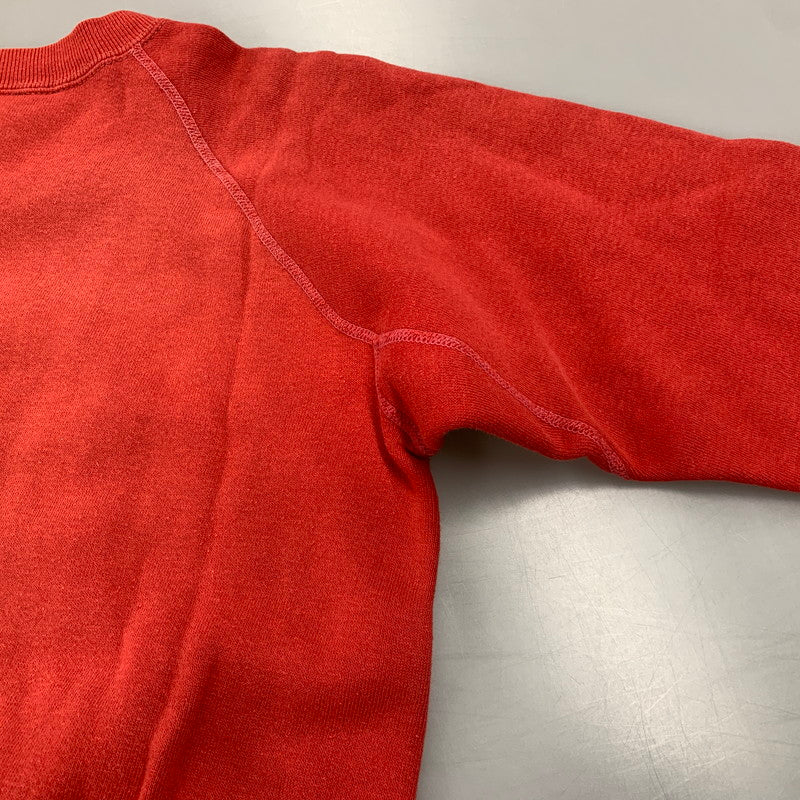 【中古品】【メンズ】 VINTAGE RAGLAN SLEEVE SWEAT SHIRT ラグラン スリーブ スウェットシャツ トップス 146-260326-kh-13-izu カラー：レッド 万代Net店