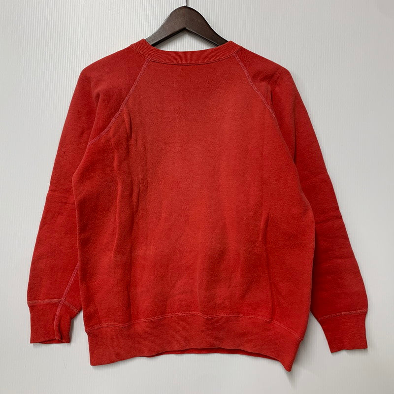 【中古品】【メンズ】 VINTAGE RAGLAN SLEEVE SWEAT SHIRT ラグラン スリーブ スウェットシャツ トップス 146-260326-kh-13-izu カラー：レッド 万代Net店