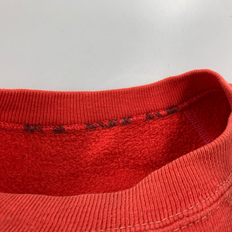 【中古品】【メンズ】 VINTAGE RAGLAN SLEEVE SWEAT SHIRT ラグラン スリーブ スウェットシャツ トップス 146-260326-kh-13-izu カラー：レッド 万代Net店