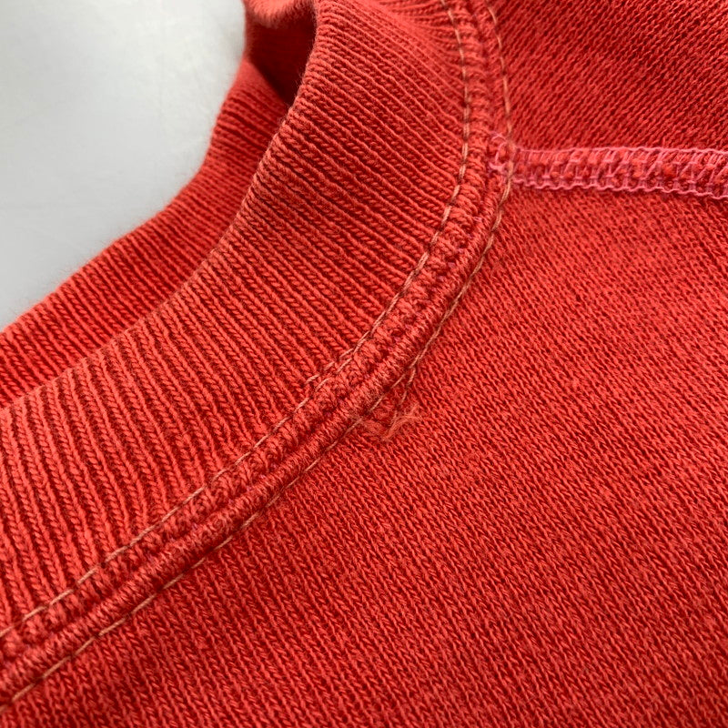 【中古品】【メンズ】 VINTAGE RAGLAN SLEEVE SWEAT SHIRT ラグラン スリーブ スウェットシャツ トップス 146-260326-kh-13-izu カラー：レッド 万代Net店