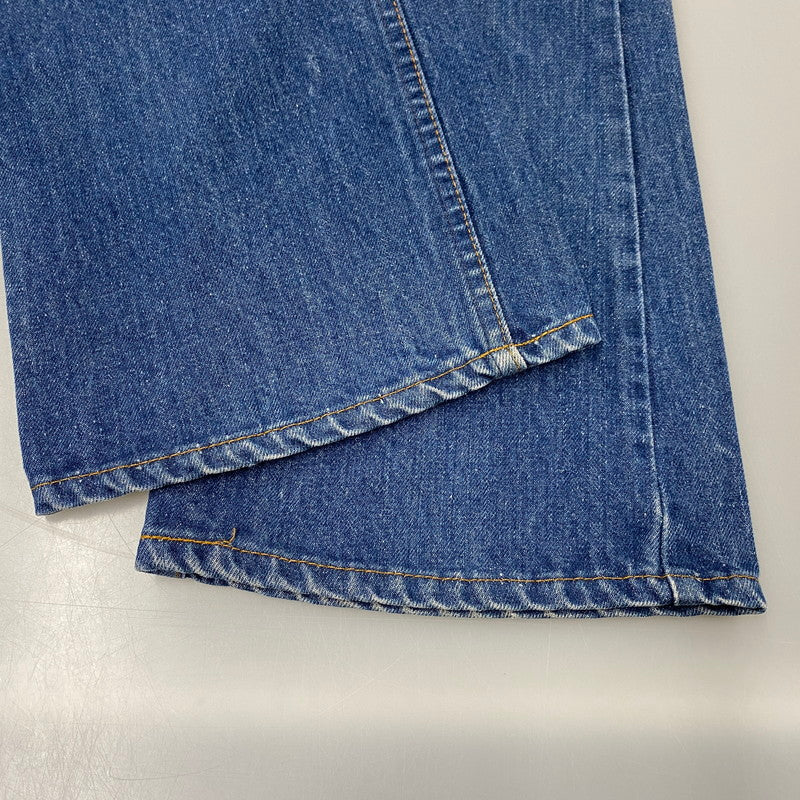 【中古品】【メンズ】 20517-0217 刻印532 SMALL-E ハチマル 1981年製 80S FLARE CUT DENIM PANTS フレアカットデニムパンツ ズボン ボトムス 157-260328-ya-07-izu サイズ：33×32 カラー：インディゴ 万代Net店