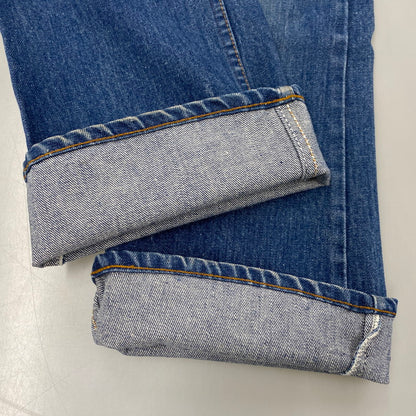 【中古品】【メンズ】 20517-0217 刻印532 SMALL-E ハチマル 1981年製 80S FLARE CUT DENIM PANTS フレアカットデニムパンツ ズボン ボトムス 157-260328-ya-07-izu サイズ：33×32 カラー：インディゴ 万代Net店