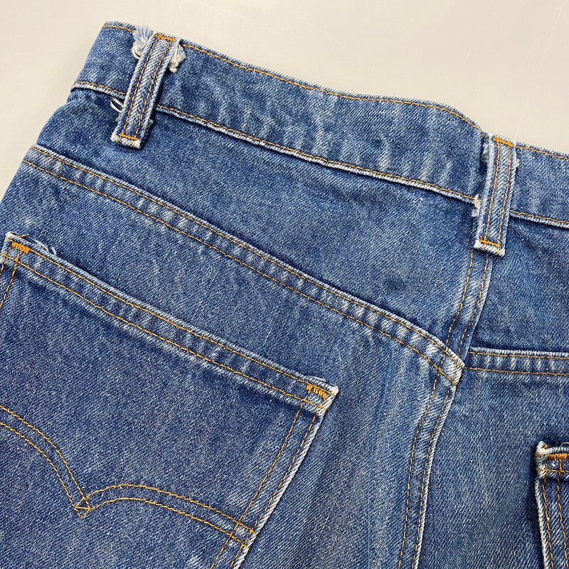 【中古品】【メンズ】 20517-0217 刻印532 SMALL-E ハチマル 1981年製 80S FLARE CUT DENIM PANTS フレアカットデニムパンツ ズボン ボトムス 157-260328-ya-07-izu サイズ：33×32 カラー：インディゴ 万代Net店