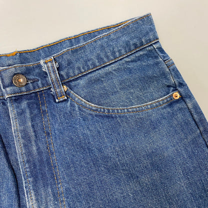 【中古品】【メンズ】 20517-0217 刻印532 SMALL-E ハチマル 1981年製 80S FLARE CUT DENIM PANTS フレアカットデニムパンツ ズボン ボトムス 157-260328-ya-07-izu サイズ：33×32 カラー：インディゴ 万代Net店