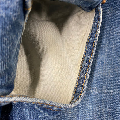 【中古品】【メンズ】 20517-0217 刻印532 SMALL-E ハチマル 1981年製 80S FLARE CUT DENIM PANTS フレアカットデニムパンツ ズボン ボトムス 157-260328-ya-07-izu サイズ：33×32 カラー：インディゴ 万代Net店