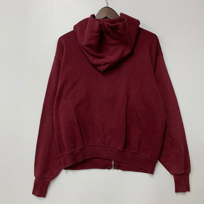 【中古品】【メンズ】 HEALTHKNIT ヘルスニット ROBIN ZIP ZIP UP HOODIE ロビンジップ ジップアップ フーディー パーカー トップス 146-260326-kh-14-izu サイズ：M カラー：バーガンディー 万代Net店