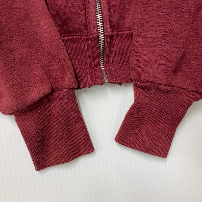 【中古品】【メンズ】 HEALTHKNIT ヘルスニット ROBIN ZIP ZIP UP HOODIE ロビンジップ ジップアップ フーディー パーカー トップス 146-260326-kh-14-izu サイズ：M カラー：バーガンディー 万代Net店
