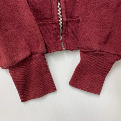 【中古品】【メンズ】 HEALTHKNIT ヘルスニット ROBIN ZIP ZIP UP HOODIE ロビンジップ ジップアップ フーディー パーカー トップス 146-260326-kh-14-izu サイズ：M カラー：バーガンディー 万代Net店