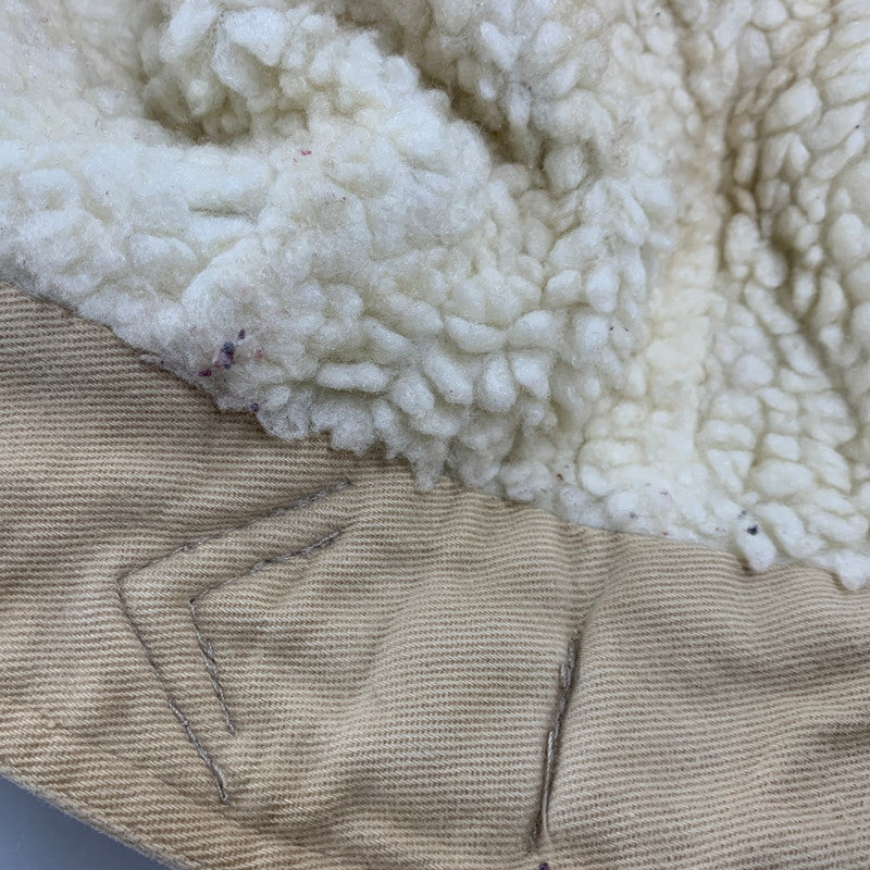 【現状渡し品】【メンズ】 マカウ製 SHERPA BOMBER JACKET シェルパ ボンバー ジャケット アウター 146-260326-kh-11-izu サイズ：L カラー：ベージュ 万代Net店