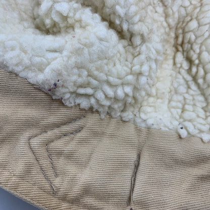 【現状渡し品】【メンズ】 マカウ製 SHERPA BOMBER JACKET シェルパ ボンバー ジャケット アウター 146-260326-kh-11-izu サイズ：L カラー：ベージュ 万代Net店