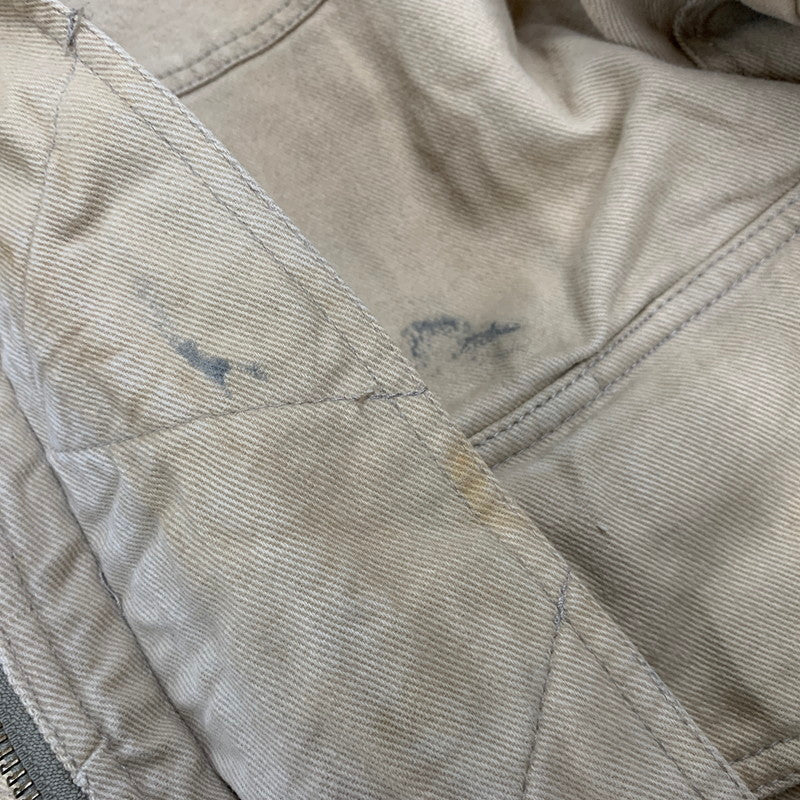【現状渡し品】【メンズ】 マカウ製 SHERPA BOMBER JACKET シェルパ ボンバー ジャケット アウター 146-260326-kh-11-izu サイズ：L カラー：ベージュ 万代Net店
