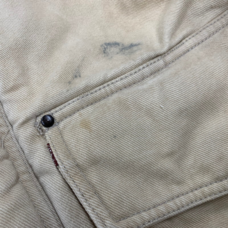【現状渡し品】【メンズ】 マカウ製 SHERPA BOMBER JACKET シェルパ ボンバー ジャケット アウター 146-260326-kh-11-izu サイズ：L カラー：ベージュ 万代Net店