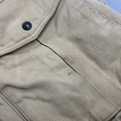 【現状渡し品】【メンズ】 マカウ製 SHERPA BOMBER JACKET シェルパ ボンバー ジャケット アウター 146-260326-kh-11-izu サイズ：L カラー：ベージュ 万代Net店
