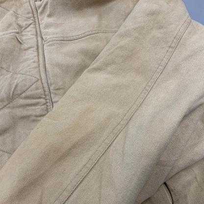【現状渡し品】【メンズ】 マカウ製 SHERPA BOMBER JACKET シェルパ ボンバー ジャケット アウター 146-260326-kh-11-izu サイズ：L カラー：ベージュ 万代Net店