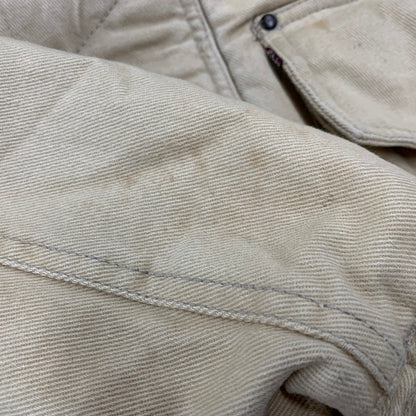【現状渡し品】【メンズ】 マカウ製 SHERPA BOMBER JACKET シェルパ ボンバー ジャケット アウター 146-260326-kh-11-izu サイズ：L カラー：ベージュ 万代Net店