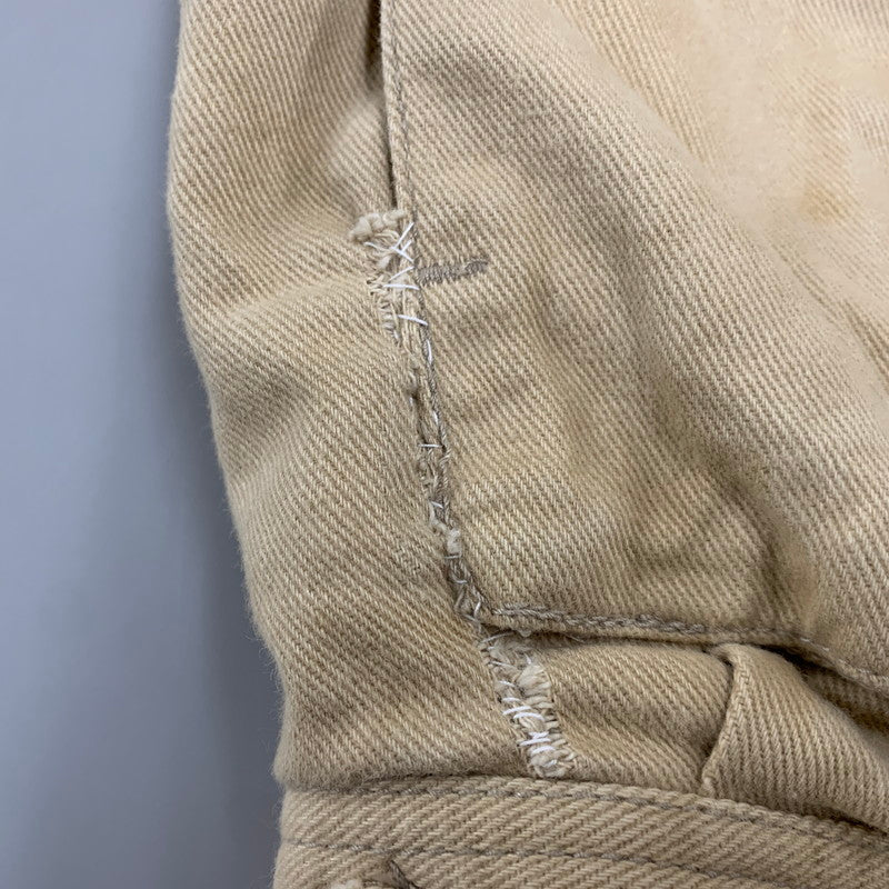 【現状渡し品】【メンズ】 マカウ製 SHERPA BOMBER JACKET シェルパ ボンバー ジャケット アウター 146-260326-kh-11-izu サイズ：L カラー：ベージュ 万代Net店