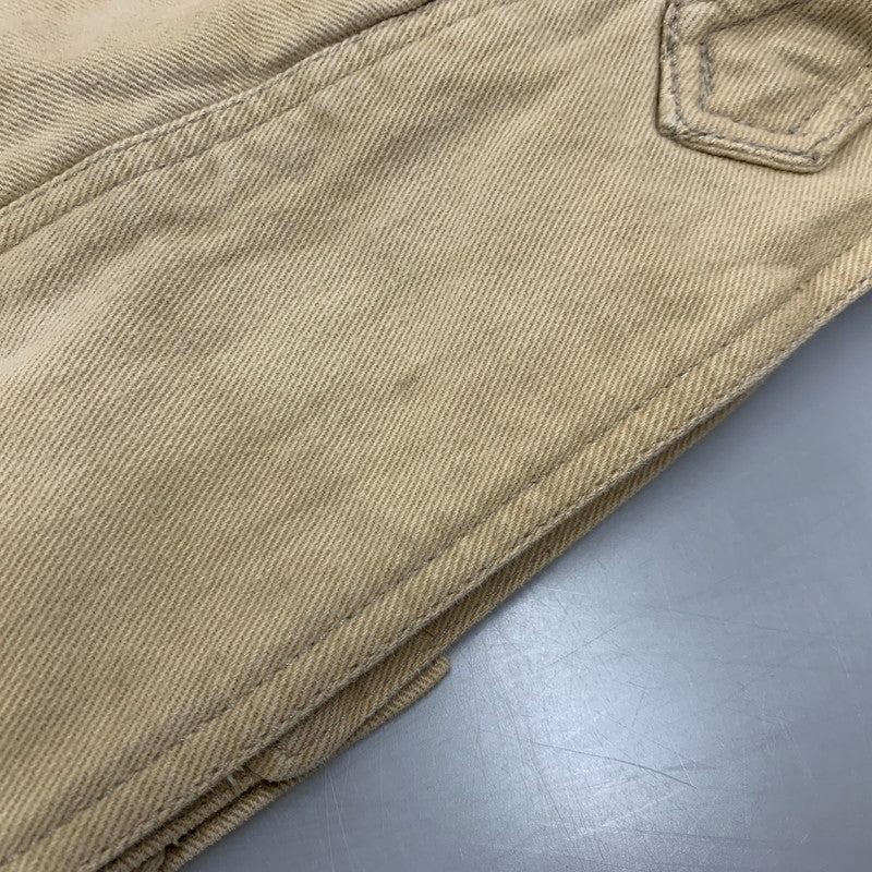 【現状渡し品】【メンズ】 マカウ製 SHERPA BOMBER JACKET シェルパ ボンバー ジャケット アウター 146-260326-kh-11-izu サイズ：L カラー：ベージュ 万代Net店