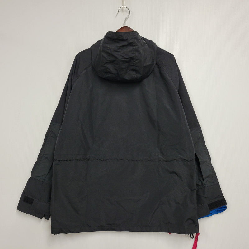 【中古品】【メンズ】 SM3100 RADIAL SLEEVE 台湾製 ANORAK PARKA ラディアル スリーブ アノラック パーカー アウター　 144-260331-cs-27-izu サイズ：M カラー：ブラック 万代Net店