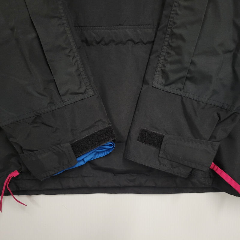【中古品】【メンズ】 SM3100 RADIAL SLEEVE 台湾製 ANORAK PARKA ラディアル スリーブ アノラック パーカー アウター　 144-260331-cs-27-izu サイズ：M カラー：ブラック 万代Net店