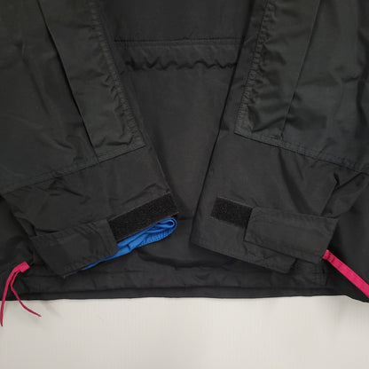 【中古品】【メンズ】 SM3100 RADIAL SLEEVE 台湾製 ANORAK PARKA ラディアル スリーブ アノラック パーカー アウター　 144-260331-cs-27-izu サイズ：M カラー：ブラック 万代Net店