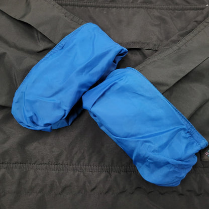 【中古品】【メンズ】 SM3100 RADIAL SLEEVE 台湾製 ANORAK PARKA ラディアル スリーブ アノラック パーカー アウター　 144-260331-cs-27-izu サイズ：M カラー：ブラック 万代Net店