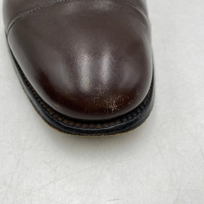 【中古品】【メンズ】 J.M WESTON ジェイエムウエストン OXFORD CAP TOE SHOES 11-154-300-10 オックスフォード キャップ トゥ シューズ 靴 164-260422-as-15-izu サイズ：9D カラー：ブラウン 万代Net店