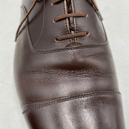 【中古品】【メンズ】 J.M WESTON ジェイエムウエストン OXFORD CAP TOE SHOES 11-154-300-10 オックスフォード キャップ トゥ シューズ 靴 164-260422-as-15-izu サイズ：9D カラー：ブラウン 万代Net店