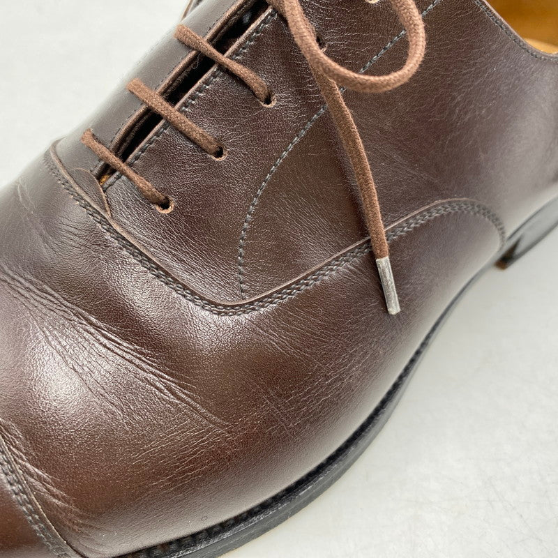【中古品】【メンズ】 J.M WESTON ジェイエムウエストン OXFORD CAP TOE SHOES 11-154-300-10 オックスフォード キャップ トゥ シューズ 靴 164-260422-as-15-izu サイズ：9D カラー：ブラウン 万代Net店
