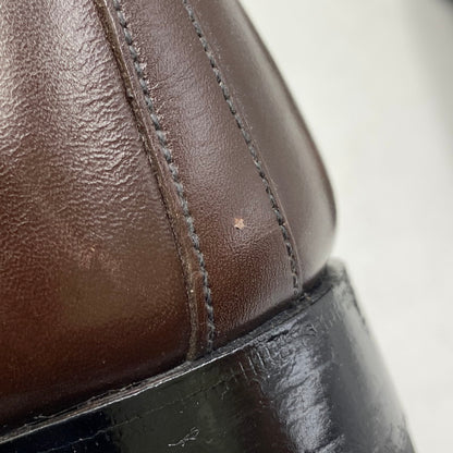 【中古品】【メンズ】 J.M WESTON ジェイエムウエストン OXFORD CAP TOE SHOES 11-154-300-10 オックスフォード キャップ トゥ シューズ 靴 164-260422-as-15-izu サイズ：9D カラー：ブラウン 万代Net店