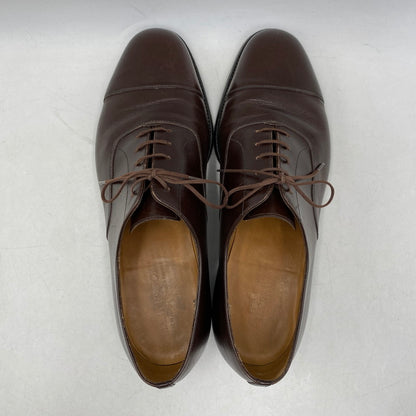 【中古品】【メンズ】 J.M WESTON ジェイエムウエストン OXFORD CAP TOE SHOES 11-154-300-10 オックスフォード キャップ トゥ シューズ 靴 164-260422-as-15-izu サイズ：9D カラー：ブラウン 万代Net店