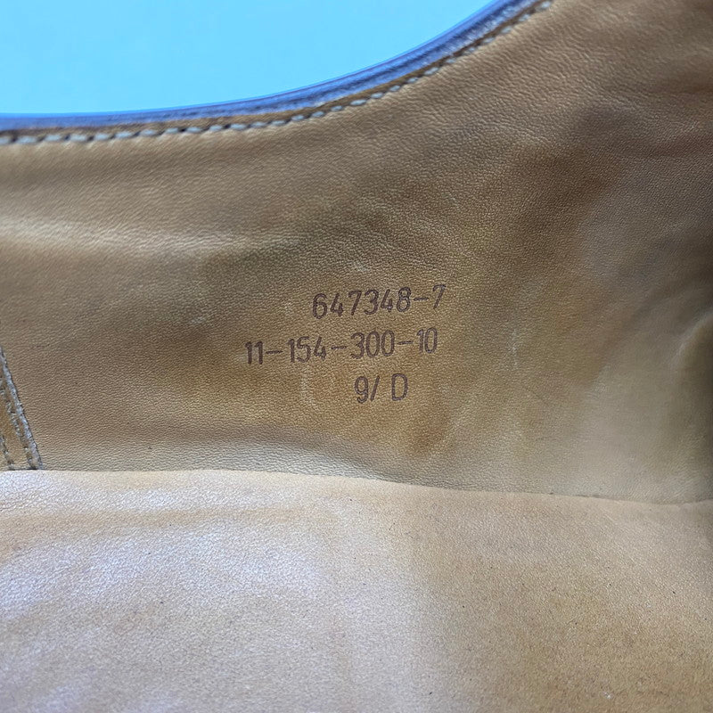 【中古品】【メンズ】 J.M WESTON ジェイエムウエストン OXFORD CAP TOE SHOES 11-154-300-10 オックスフォード キャップ トゥ シューズ 靴 164-260422-as-15-izu サイズ：9D カラー：ブラウン 万代Net店