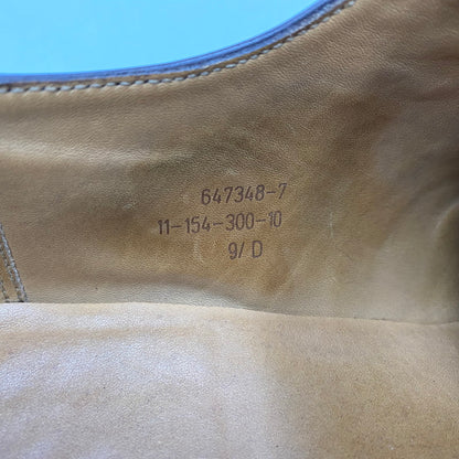 【中古品】【メンズ】 J.M WESTON ジェイエムウエストン OXFORD CAP TOE SHOES 11-154-300-10 オックスフォード キャップ トゥ シューズ 靴 164-260422-as-15-izu サイズ：9D カラー：ブラウン 万代Net店