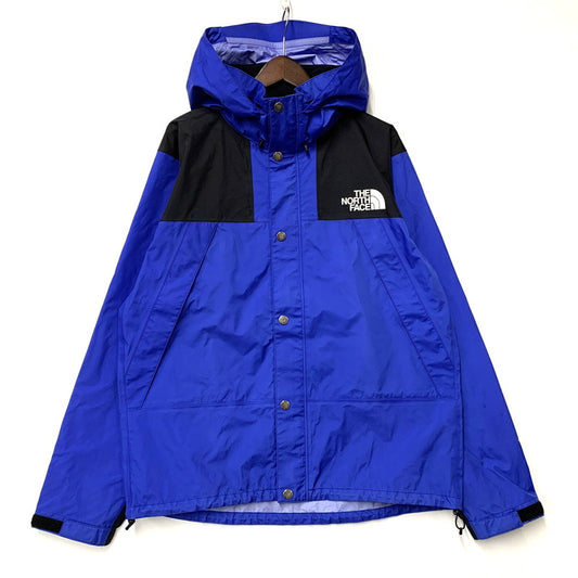 【中古品】【メンズ】 MOUNTAIN RAINTEX JACKET NP12135 マウンテンレインテックスジャケット アウター 144-260329-as-12-izu サイズ：XL カラー：ブルー 万代Net店