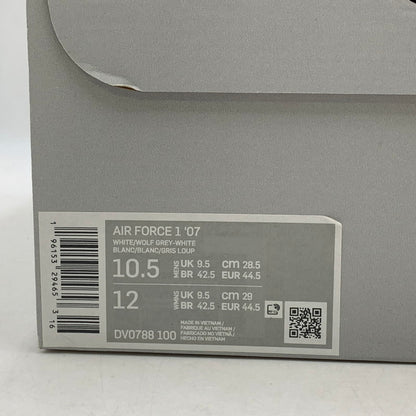 【中古品】【メンズ】 DV0788-100 AIR FORCE 1 LOW ’07 エア フォース ワン ロー スニーカー シューズ 靴 160-260328-cs-04-izu サイズ：28.5cm カラー：WHITE/WOLF GRAY-WHITE 万代Net店